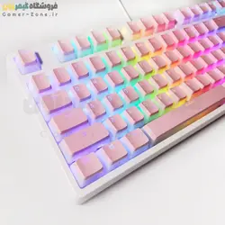 مجموعه کلید کیبوردهای مکانیکال (کیکپ) نیمه شفاف ورژن2 - PBT DoubleShot Pudding Keycap V2 رنگبندی مختلف