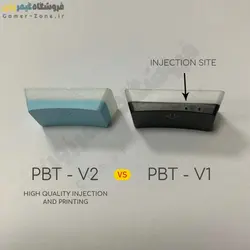 مجموعه کلید کیبوردهای مکانیکال (کیکپ) نیمه شفاف ورژن2 - PBT DoubleShot Pudding Keycap V2 رنگبندی مختلف