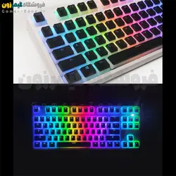 مجموعه کلید کیبوردهای مکانیکال (کیکپ) نیمه شفاف ورژن2 - PBT DoubleShot Pudding Keycap V2 رنگبندی مختلف