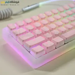 مجموعه کلید کیبوردهای مکانیکال (کیکپ) نیمه شفاف ورژن2 - PBT DoubleShot Pudding Keycap V2 رنگبندی مختلف