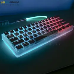 مجموعه کلید کیبوردهای مکانیکال (کیکپ) نیمه شفاف ورژن2 - PBT DoubleShot Pudding Keycap V2 رنگبندی مختلف