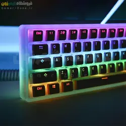 مجموعه کلید کیبوردهای مکانیکال (کیکپ) نیمه شفاف ورژن2 - PBT DoubleShot Pudding Keycap V2 رنگبندی مختلف