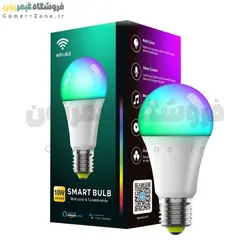 لامپ هوشمند وای فای مدل 10 واتی RGB Smart LED Light Bulb (WiFi - App) + Remote Control