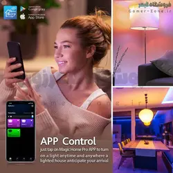 لامپ هوشمند وای فای مدل 10 واتی RGB Smart LED Light Bulb (WiFi - App) + Remote Control