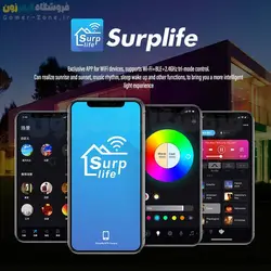 لامپ هوشمند وای فای مدل 10 واتی RGB Smart LED Light Bulb (WiFi - App) + Remote Control