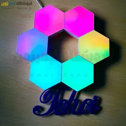 پنل دیواری هوشمند شش ضلعی Hexagon Light RGBIC LED (WiFi) Wall Panels