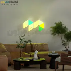 پنل دیواری هوشمند مثلثی Triangle LED Lights RGBIC (WiFi) Wall Panels