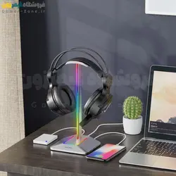 استند و پایه نگهدارنده هدست/هدفون با نورپردازی New Bee Z9 RGB