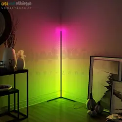آباژور زمینی هوشمند گیمینگ RGBIC Smart Corner Floor LED Lamp