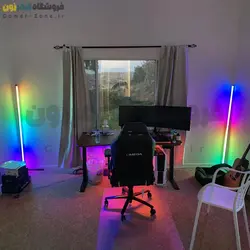 آباژور زمینی هوشمند گیمینگ RGBIC Smart Corner Floor LED Lamp