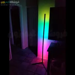 آباژور زمینی هوشمند گیمینگ RGBIC Smart Corner Floor LED Lamp