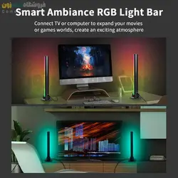 لایت بار رومیزی هوشمند RGBIC Desktop Atmosphere LED Light Bar