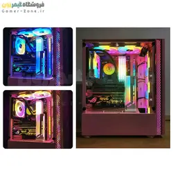 براکت و استند عمودی کارت گرافیک کول مون مدل Coolmoon CM-GH2 ARGB Vertical GPU Support Bracket/Stand