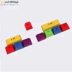 مجموعه کلید کیبورد مکانیکال (کیکپ) PBT Shift/Ctrl/Alt/Win/Esc Keycaps for Mechanical Keyboards