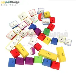 مجموعه کلید کیبورد مکانیکال (کیکپ) PBT WASD/Arrow Keys Keycaps for Mechanical Keyboards