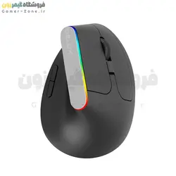 موس ارگونومیک بیسیم دیلاکس مدل Delux M618C Ergonomic Vertical Wireless Mouse