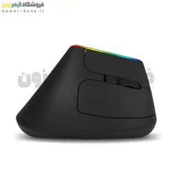 موس ارگونومیک بیسیم دیلاکس مدل Delux M618C Ergonomic Vertical Wireless Mouse