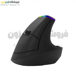 موس ارگونومیک بیسیم دیلاکس مدل Delux M618C Ergonomic Vertical Wireless Mouse