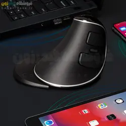 موس ارگونومیک بیسیم دیلاکس مدل Delux M618 Plus Vertical Ergonomic Wireless Mouse