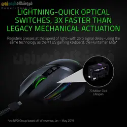 میکروسوئیچ اوپتیکال کلیک موس ریزر مدل Razer Optical Mouse Switch (70M Clicks)