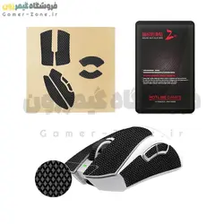 گریپ هاتلاین گیمز مناسب برای موس ریزر مدل HotlineGames 2.0 Plus Anti-Slip Grip for Razer Deathadder V3 / Deathadder V3 Pro