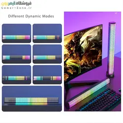 لایت بار سه بعدی دو طرفه هوشمند همگام سازی با موزیک ARGB 3D Pickup Light Bar Music Sync