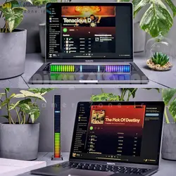 لایت بار هوشمند همگام سازی با موزیک (40LED / بدنه فلزی) ARGB Pickup Light Bar Music Sync 40LEDs Version