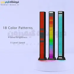 لایت بار هوشمند همگام سازی با موزیک (40LED / بدنه فلزی) ARGB Pickup Light Bar Music Sync 40LEDs Version