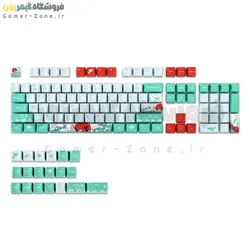 مجموعه کامل کیکپ طرح Coral Sea کیبورد مکانیکال Coral Sea PBT DoubleShot Keycaps Full Set