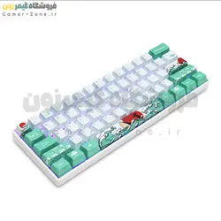 مجموعه کامل کیکپ طرح Coral Sea کیبورد مکانیکال Coral Sea PBT DoubleShot Keycaps Full Set