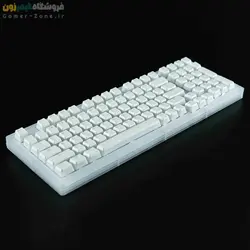 کیبورد گیمینگ مکانیکال بدنه شفاف وومیر مدل Womier K98 RGB - Hot Swappable Mechanical Gaming Keyboard