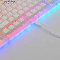 کیبورد گیمینگ مکانیکال بدنه شفاف وومیر مدل Womier K98 RGB - Hot Swappable Mechanical Gaming Keyboard