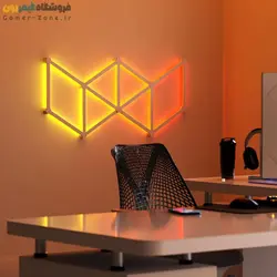 پنل روشنایی خطی هوشمند 15 تکه نانولیف Nanoleaf Lines 60 Degrees Starter Kit (15 Lines)