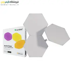 پک توسعه دهنده پنل روشنایی شش ضلعی هوشمند نانولیف Nanoleaf Shapes Hexagons Expansion Pack (3 Panels)