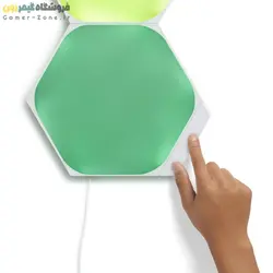 پنل روشنایی شش ضلعی هوشمند 12 تکه نانولیف Nanoleaf Shapes Hexagons Starter Kit (12 Panels)