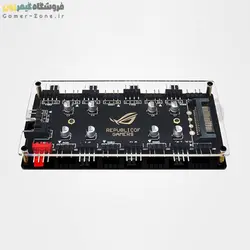 هاب نورپردازی و فن کیس مدل ROG ARGB and Fan PWM Splitter Hub