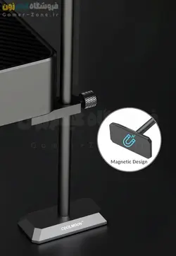 براکت کارت گرافیک کول مون مدل Coolmoon CM-VT192 Aluminum Alloy Vertical GPU Support Bracket/Stand