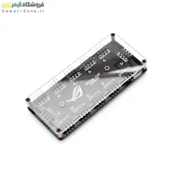 اسپلیتر و هاب نورپردازی 4 پین کیس RGB Splitter Hub (12V 4Pin) with Extension Cable