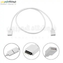 کابل افزایش طول 4 پین نورپردازی مادربورد RGBZONE 12V 4-Pin RGB Extension Cable