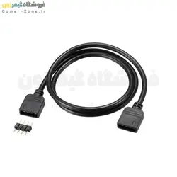 کابل افزایش طول 4 پین نورپردازی مادربورد RGBZONE 12V 4-Pin RGB Extension Cable