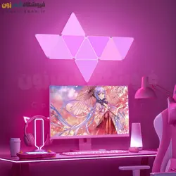 پنل روشنایی دیواری هوشمند مثلثی Triangle LED Lights RGBIC (WiFi/Bluetooth) Wall Panels
