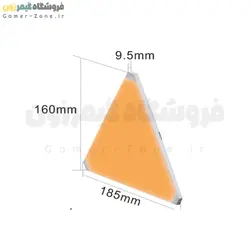 پنل روشنایی دیواری هوشمند مثلثی Triangle LED Lights RGBIC (WiFi/Bluetooth) Wall Panels