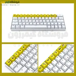 کلید کیبورد مکانیکال (کیکپ) طرح باب اسفنجی Spongebob PBT Keycaps for Mechanical Keyboards