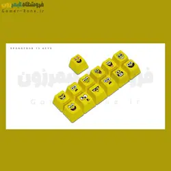 کلید کیبورد مکانیکال (کیکپ) طرح باب اسفنجی Spongebob PBT Keycaps for Mechanical Keyboards