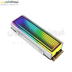 هیتسینک و خنک کننده حافظه SSD اینترنال مدل ARGB Infinity Mirror M.2 SSD Heatsink Cooler