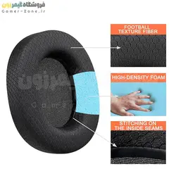 پد هدست گیمینگ ریزر بلک شارک مدل Replacement Ear Pads for Razer BlackShark V2 USB / V2 Pro