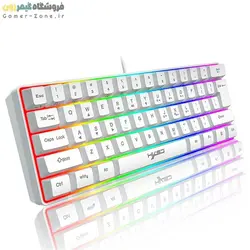 موس و کیبورد گیمینگ اچ ایکس اس جی مدل HXSJ V700 + J900 RGB Gaming Keyboard and Mouse Combo