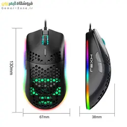 موس و کیبورد گیمینگ اچ ایکس اس جی مدل HXSJ V700 + J900 RGB Gaming Keyboard and Mouse Combo