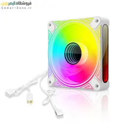 فن کیس کول مون مدل CoolMoon DM1 ARGB 12CM Case Fan PWM Temperature Control