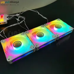 فن کیس کول مون مدل CoolMoon DM1 ARGB 12CM Case Fan PWM Temperature Control